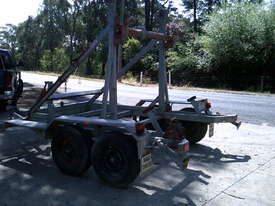 cable drum trailer , self loader , 2,000Kg ATM - picture1' - Click to enlarge