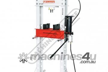 HP-30P Workshop Hydraulic & Pneumatic Press - 30 Tonne High Strength Steel Frame Construction Includ