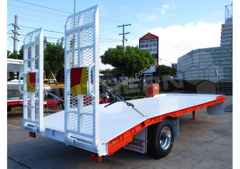 caption Interstate trailers 11 Ton Single Axle Tag Trailer Super Series ATTTAG
