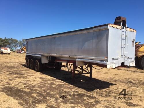 Custom built grain lead trailer