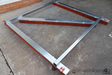 Drag broom - Solid Z Short sweeper
