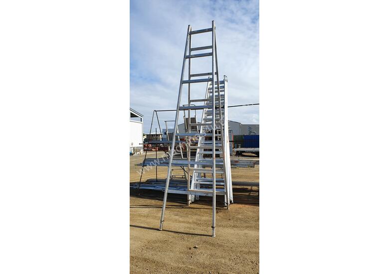 Used 2018 Ally 14ft 4 2m Aluminium Adjustable Trestle Trestles in