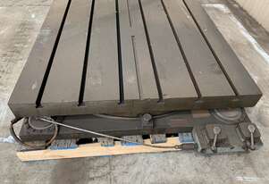 Airlift T-slotted table 1200mm x 1200mm
