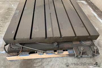 Airlift T-slotted table 1200mm x 1200mm