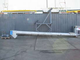 Stainless Auger Feeder Screw Conveyor - 6.3m long Previero COCLEA - picture0' - Click to enlarge