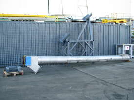 Stainless Auger Feeder Screw Conveyor - 6.3m long Previero COCLEA - picture0' - Click to enlarge