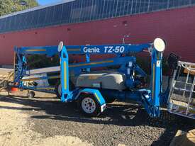 Genie TZ50 - 50ft Trailer Mounted Boom Lift - picture0' - Click to enlarge