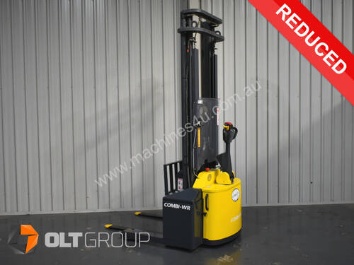 Combilift WR Reach Truck Forklift Narrow Aisle Pallet Stacker 4.9m Mast Power Steering Low Hours
