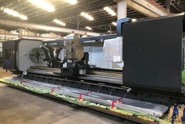 MEGABORE LD-40 Flat bed CNC lathe with Live milling MEGABORE LD-40 Flat bed CNC lathe with Live milling