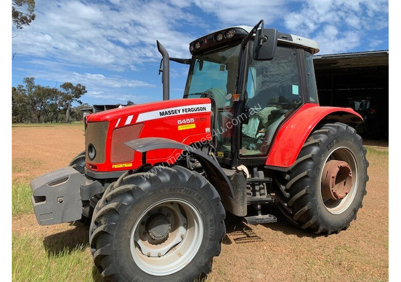 caption Massey Ferguson 6455 FWA/4WD Tractor