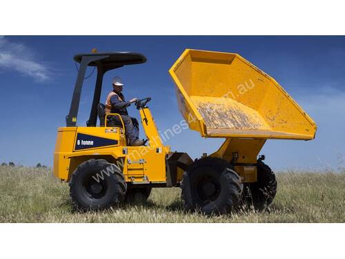 6 Tonne Site Dumpers and Front Tippers For Hire