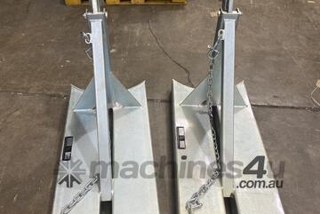 ACTIVE FORKLIFTS - Drum lifter Parrot Beak Single Drum Lifter 1000kg Forklift Attachment