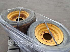 5 X 12-16.5 SKID STEER TYRES & RIMS & 1 X 10-16.5 SKID STEER TYRES & RIMS TO SUIT CATERPILLAR SKID S - picture0' - Click to enlarge