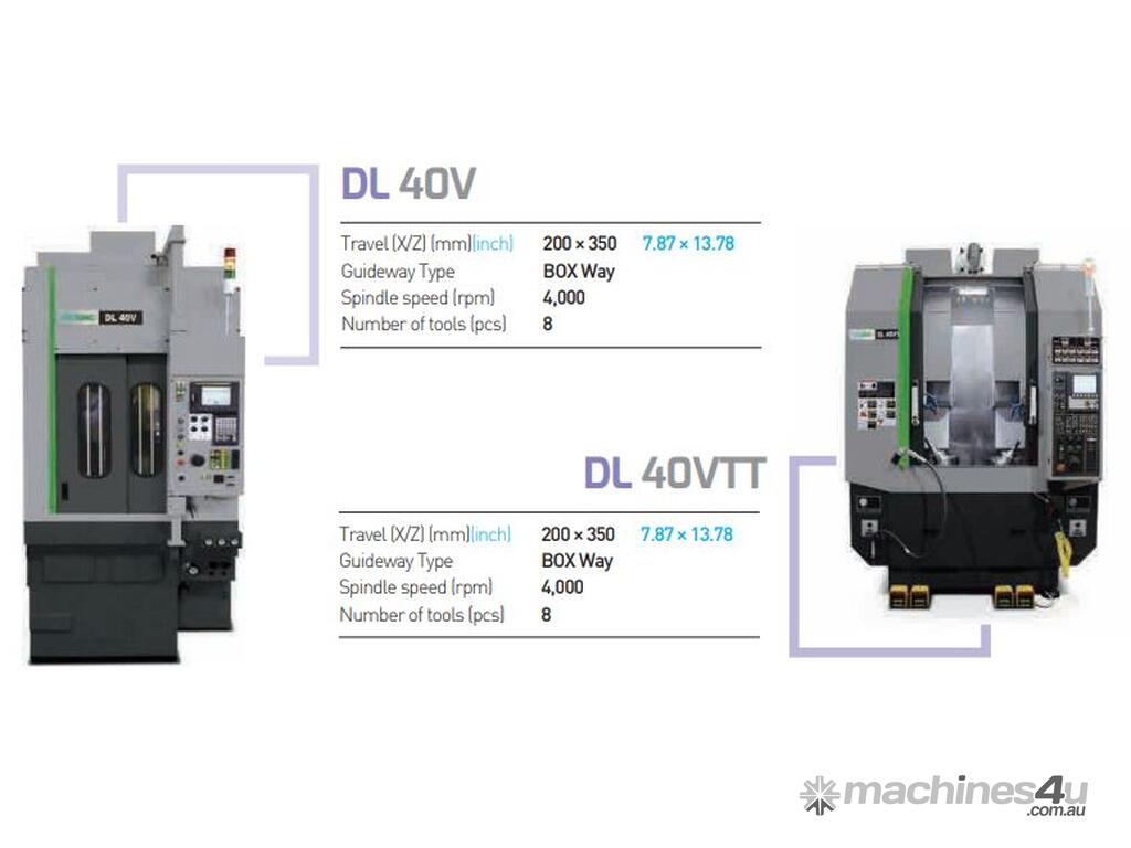 New 2021 Dmc Fanuc Oi Tf Plus Dmc Dl V Series Dl 40vtt Made In Korea Cnc Vertical Lathes In 