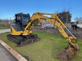 Excavator Komatsu PC45MR 2014 One owner with seven attachments - picture0' - Click to enlarge