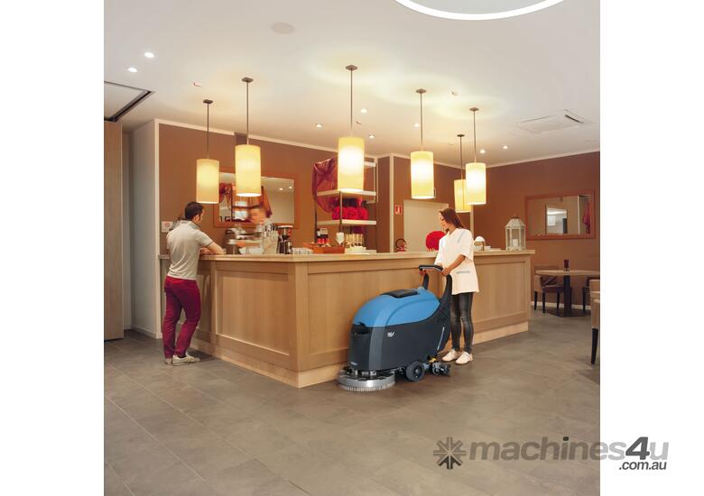 caption Fimap iMx50B Base CB Walk-Behind Scrubber Dryer