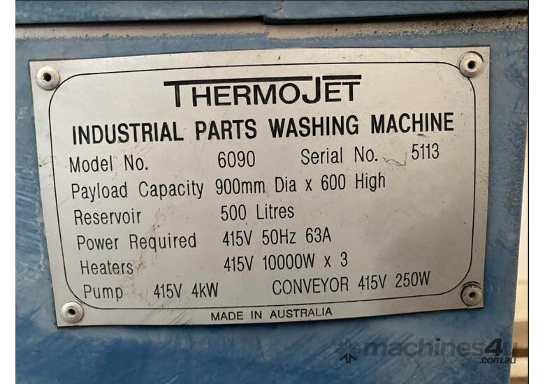 Used thermojet Thermojet Parts Washer EXCELLENT CONDITION Parts Washers