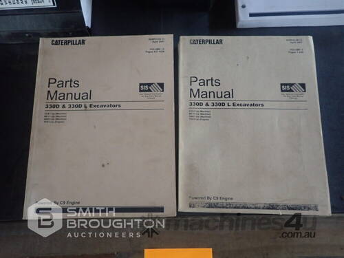 CATERPILLAR 330D EXCAVATOR SERVICE & PARTS MANUALS