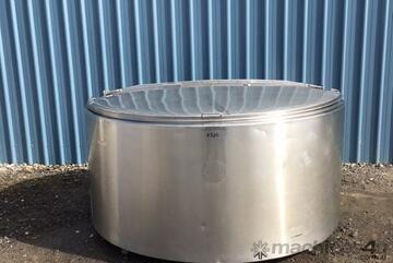 Jacketed Stainless Steel Tank 1800ltr -Dimple Jacketed Stainless Steel Tank