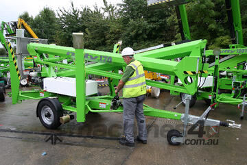 Nifty 170 17.1m Trailer Mounted EWP - Stability and control with maximum reach