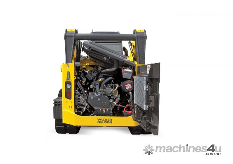 caption Vertical Lift Skid Steer Loader