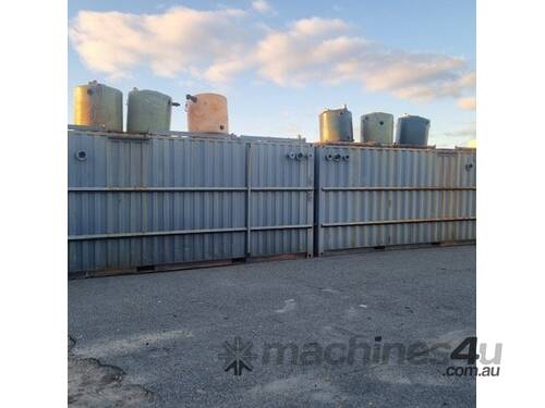 International RWS 6M Highcube Bio Waste Water Treatment Plant Shipping Containers