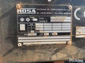 MOSA Generator,Mosa GE 6000 SX/GS Generator, Serial # 35632030017, 6 KVA, Yanmar L100AE Engine, 3099 - picture2' - Click to enlarge