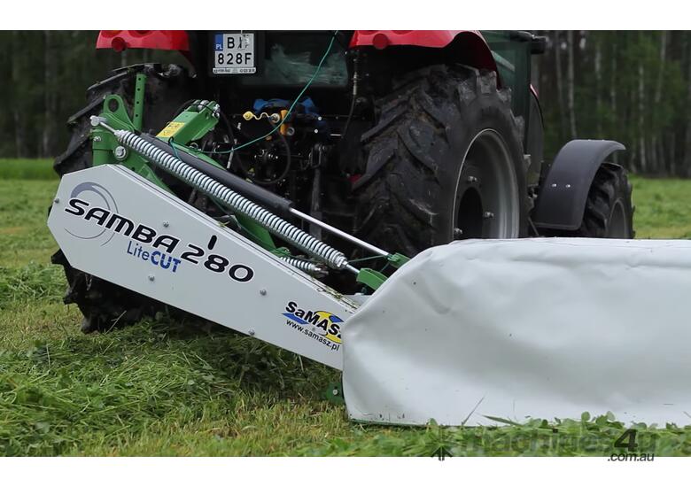 caption Samasz Samba 280 Mower Hay/Forage Equip