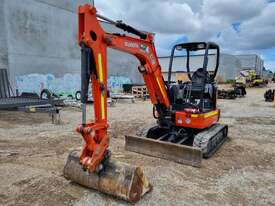 USED 2019 KUBOTA U35 3.6T EXCAVATOR WITH FULL CIVIL SPEC AND LOW 455 HOURS - picture1' - Click to enlarge