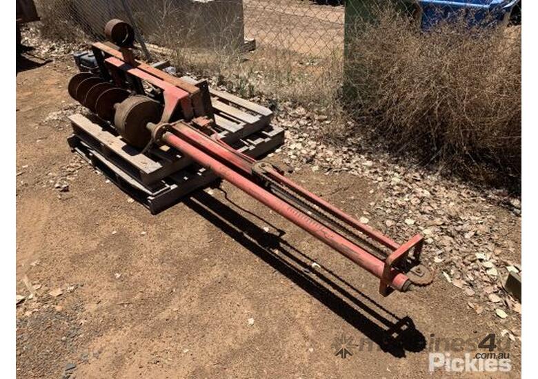 Used Post hole digger 2900mm shaft length and 350mm bore diameter 3PL