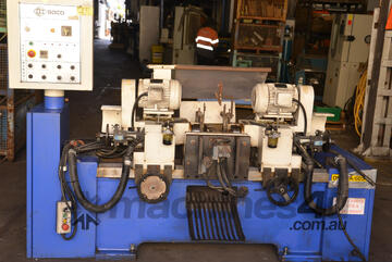 Soco DEF-FA Double ended Tube Pipe Rod End prep Chamfering Machine Hydraulic