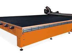 TUROMAS RUBI 400 - Half/Jumbo Float Glass Cutting Table with Automatic Label Printer - picture0' - Click to enlarge