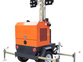 Lighting Tower LED 4 x 320WATT KUBOTA Road Works and Civil - picture0' - Click to enlarge