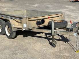 Major 8x5 Galvanised Plant Trailer - picture0' - Click to enlarge