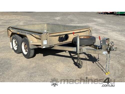 Major 8x5 Galvanised Plant Trailer