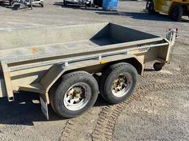 Major 8x5 Galvanised Plant Trailer - picture0' - Click to enlarge