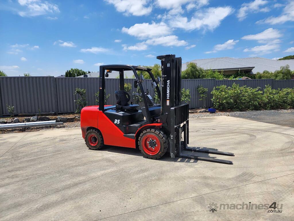 Hire 2022 hangcha Hangcha Forklift 3 5T Diesel Container Mast Ex Demo