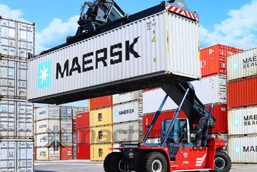 LIFT EQUIPT- CVS Ferrari F500.RS7 Reach Stacker