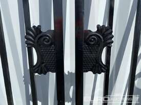 Unused Greatbear 6.0m Bi-Parting Iron Gate (Deer Design) - picture1' - Click to enlarge