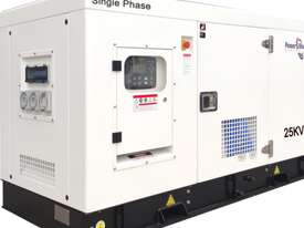 Generator: 25kva HG25S (Single Phase) Power Master Diesel Powered - picture1' - Click to enlarge