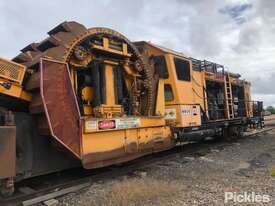 Circa 2013 Loram Shoulder Ballast Cleaner	
Model: SBC354	
Gauge: 1,435mm (Standard)	
Weights & Lengt - picture2' - Click to enlarge