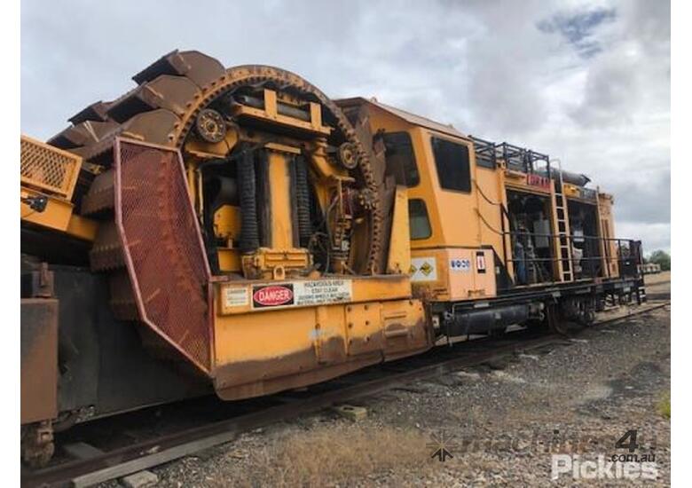 Buy Used Circa 2013 Loram Shoulder Ballast Cleaner Model SBC354 Gauge 1