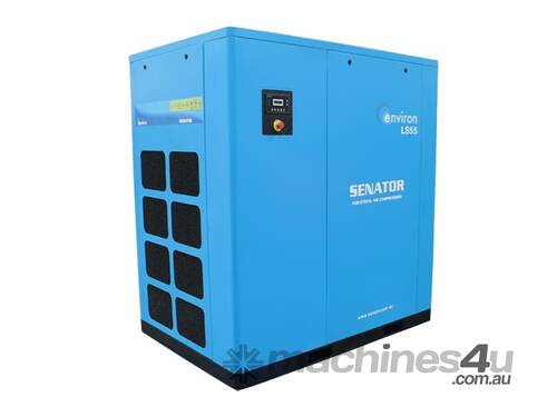 caption CVA Compressors - New Senator Rotary Screw Air Compressor LS55 - 55kw - 338cfm