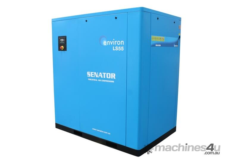 caption CVA Compressors - New Senator Rotary Screw Air Compressor LS55 - 55kw - 338cfm