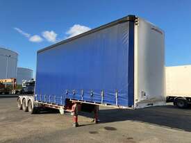 2010 Maxitrans ST3 24ft Tri Axle Drop Deck Curtainside A Trailer - picture0' - Click to enlarge