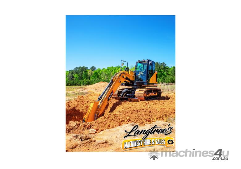 caption SANY SY155U 16T Excavator – 78.5 kW Power for Tight Spaces | 5 Year/5000 HR Warranty!