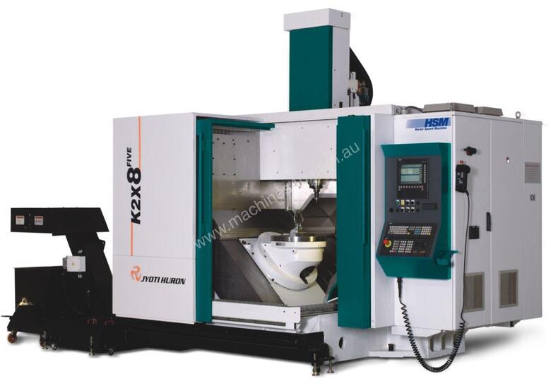 caption Huron 5 Axis Machining Centre
