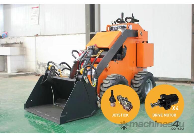 caption M23 Mini Loader (Wheel + Joystick + Drive Motor x4) 960mm Wide
