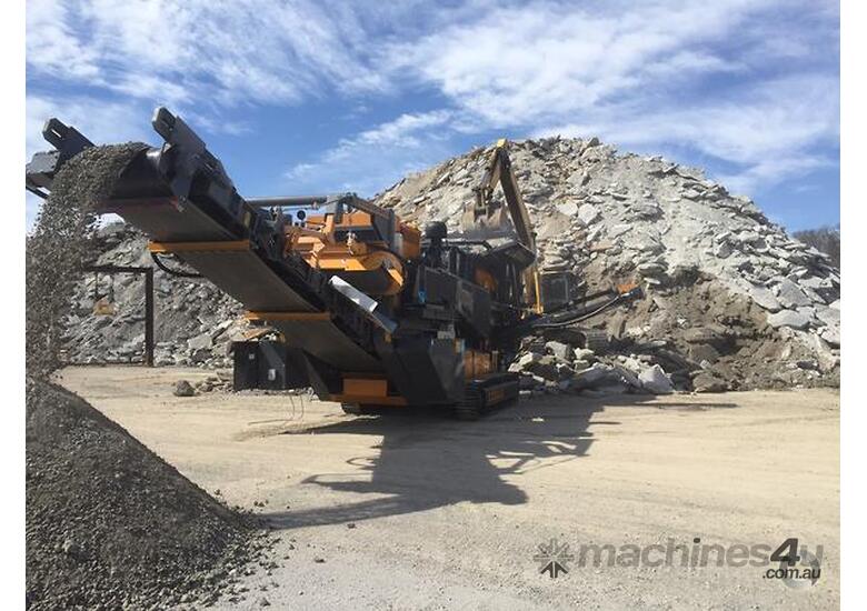 caption 2023 TESAB 1012TS Tracked Impactor Crusher - CAT C13 Engine