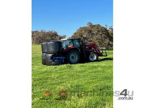 Multi round bale grab - save time buy shifting 4 bales at once